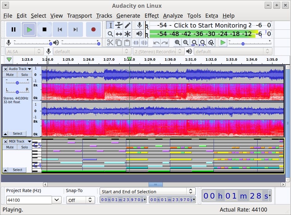 Software Libre/Open Source para arte y multimedia - Audacity