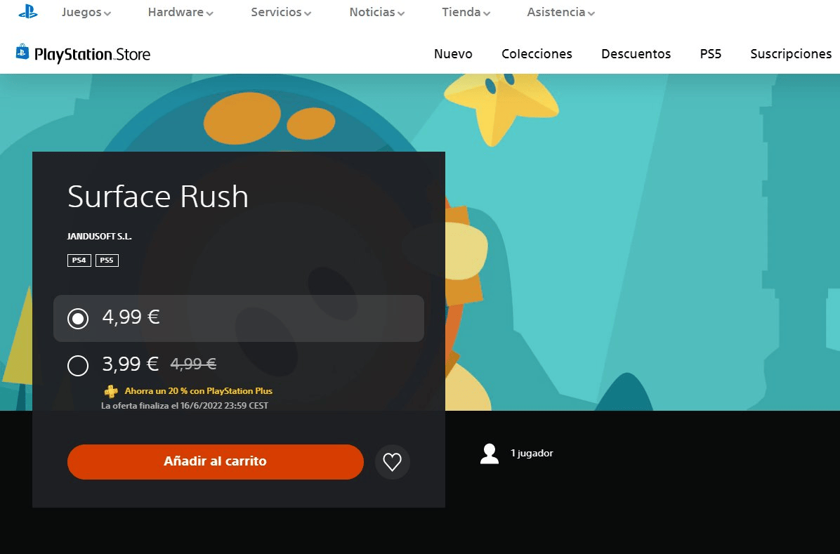 Postmortem de Surface Rush