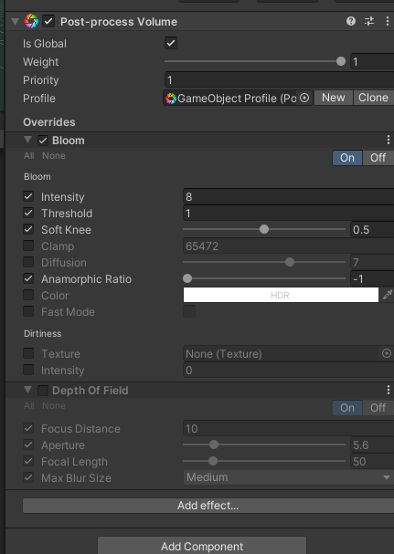 Como crear materiales emisivos en Unity