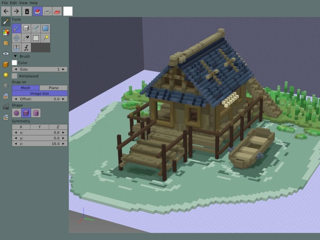 Software Libre/Open Source para arte y multimedia - Goxel
