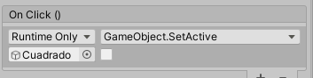 ¿Qué son los unity events y para que se usan?  -  Asociar función a ejecutar