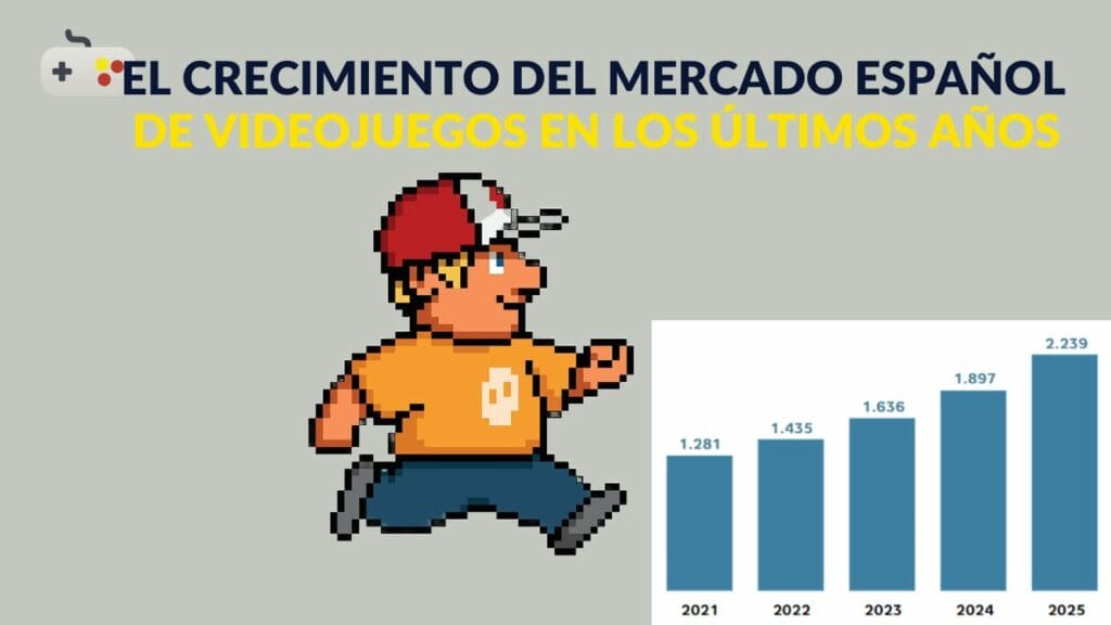 DEVSFROMSPAIN - El crecimiento del mercado español de videojuegos en los últimos años