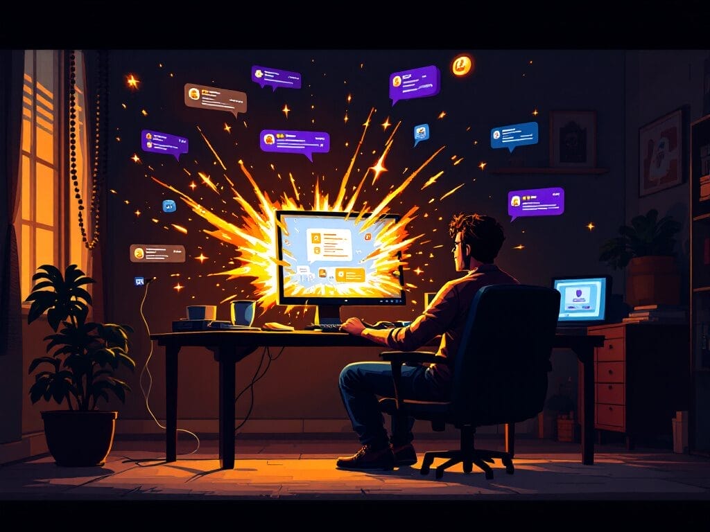 Análisis Industria videojuego España 29 septiembre a 5 Octubre 2025: Un libro de contabilidad gigante con la palabra DEUDA aplastando logos de estudios de videojuegos, simbolizando la presión financiera de la compra de EA.